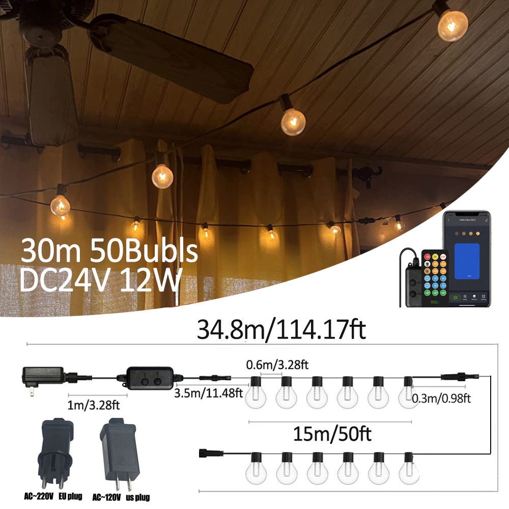 Smart Garden Light Controller - Luci a stringa LED intelligenti G40