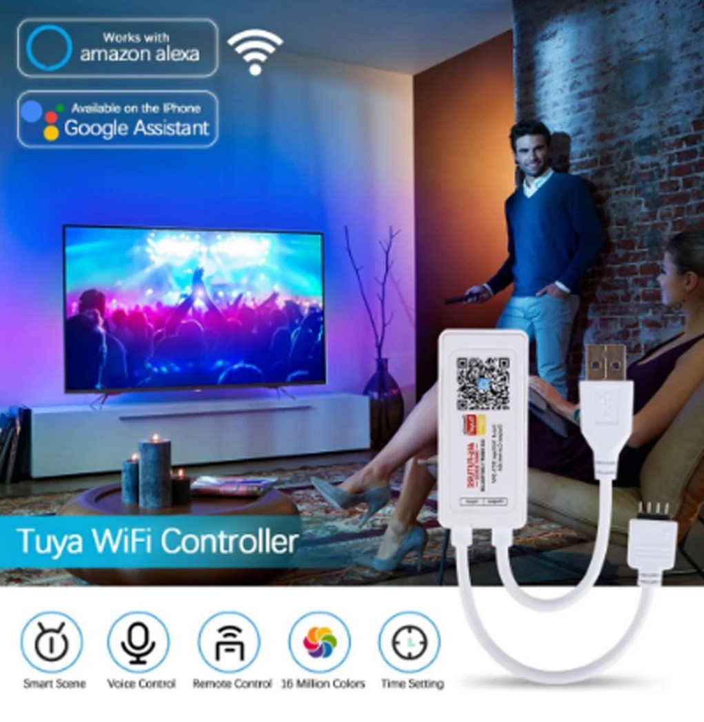 1-10Tuya Smart Life APP 5-24V  - Smart Garden Light Controller recensione e prezzo