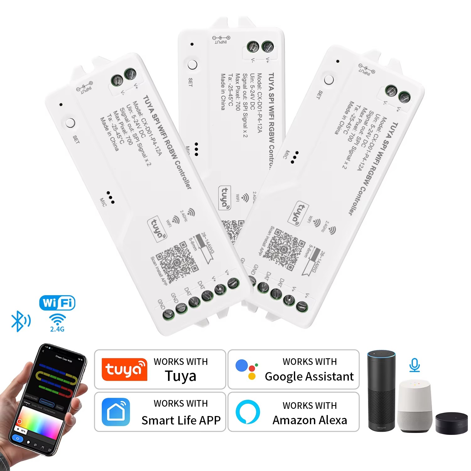 Controller LED WiFi Tuya SPI R - Smart Garden Light Controller recensione e prezzo